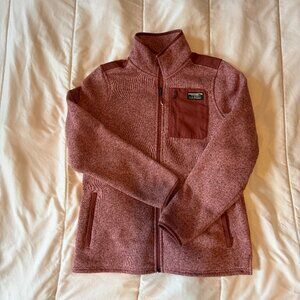 L.L. Bean Women's Rosewood Full-Zip Fleece Jacket